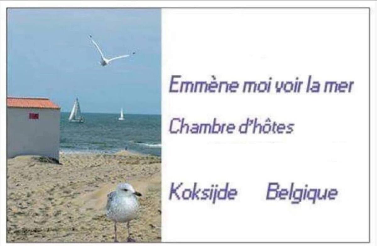 Emmene Moi Voir La Mer Koksijde Eksteriør billede